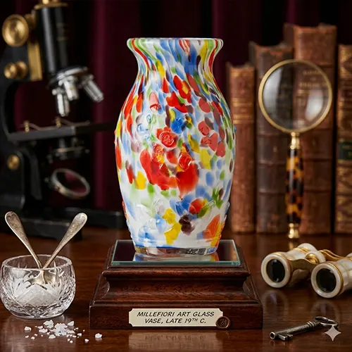 Handmade Colorful Glass Vase